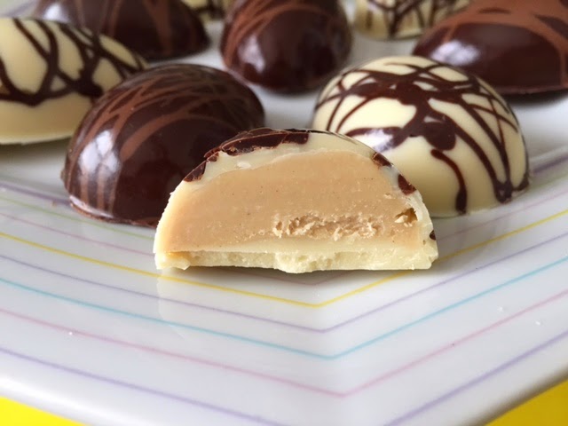The Ultimate Chocolate Blog: White Chocolate & Peanut Butter Truffle Easter  Eggs - Recipe and 'How-To' for Using Simple Candy Molds