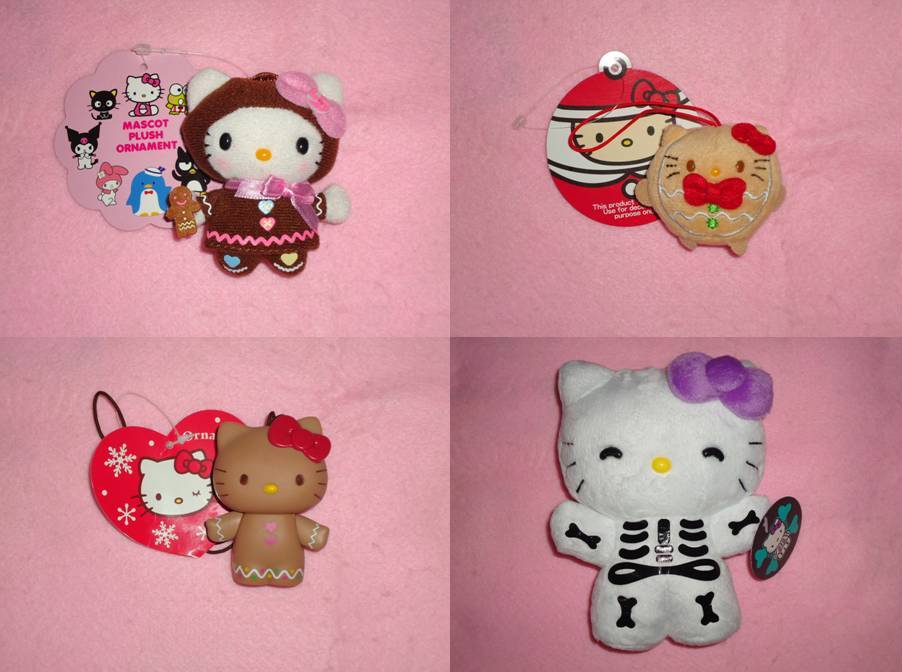 hello kitty gingerbread plush