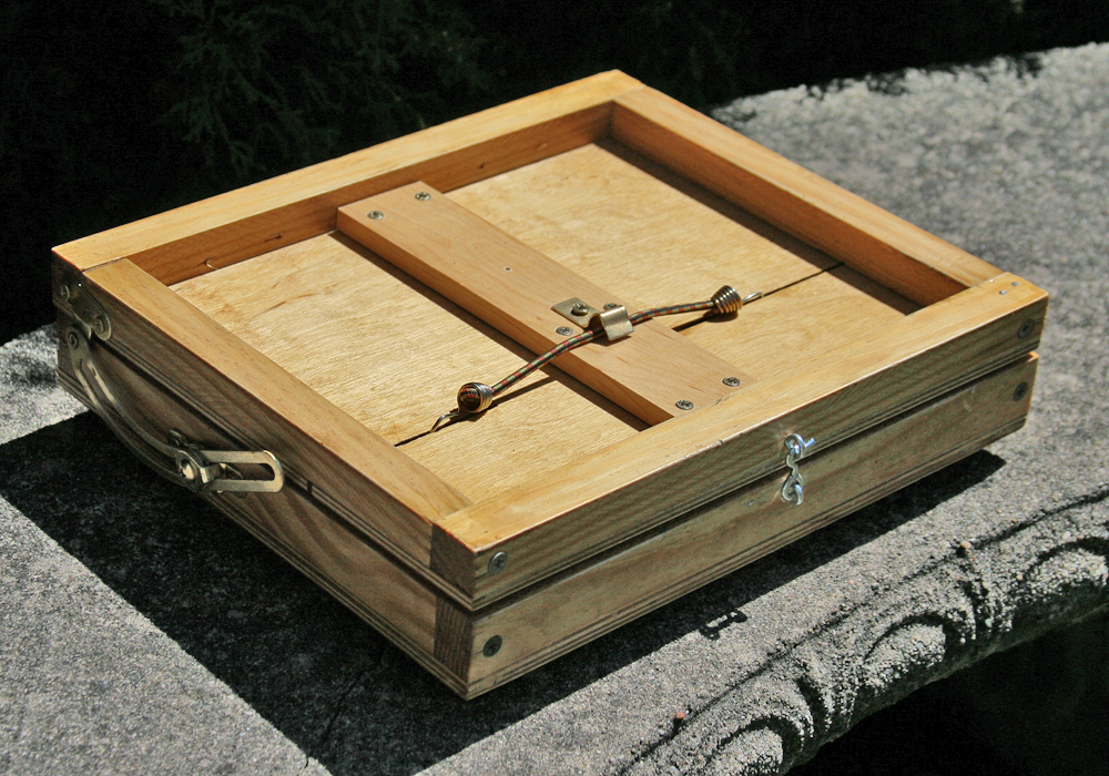 POSTCARDS FROM DETROIT Pochade Box for Plein Air painting