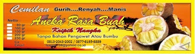 Aneka  keripik Buah | Info Pemesanan Ali Syarief 0877-8195-8889 - 081320432002