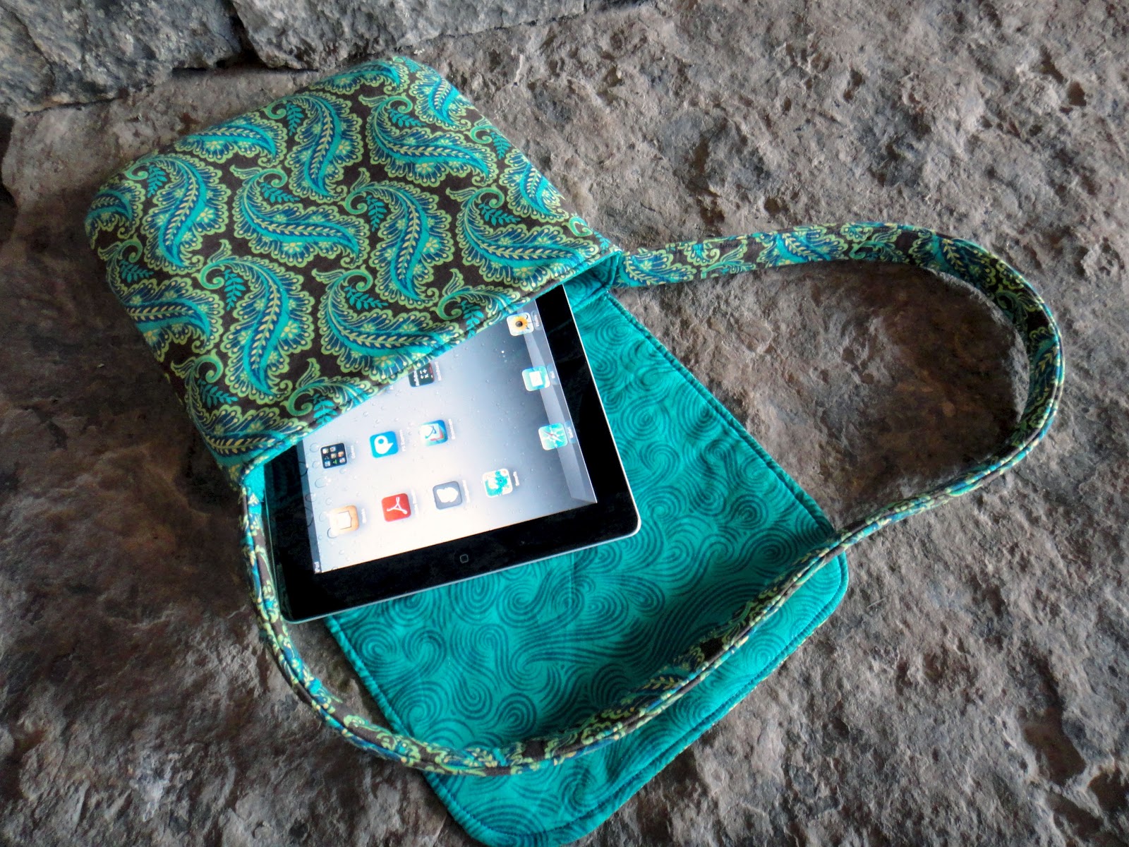Worth Pinning iPad Messenger Bag