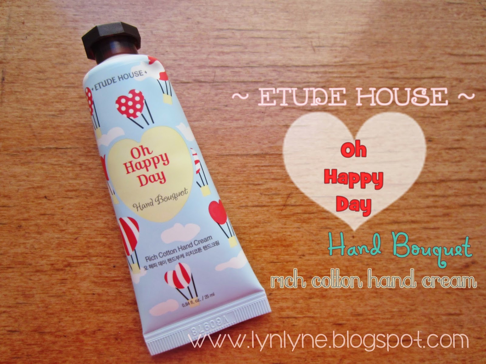 Etude House Oh Happy Day Hand Bouquet Rich Cotton Hand Cream ♥