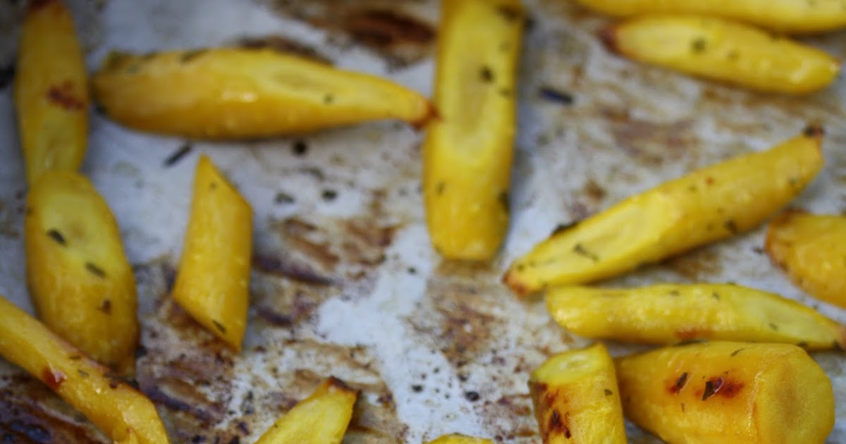 Hot Dinner Happy Home Honey Roasted Carrots with Tarragon