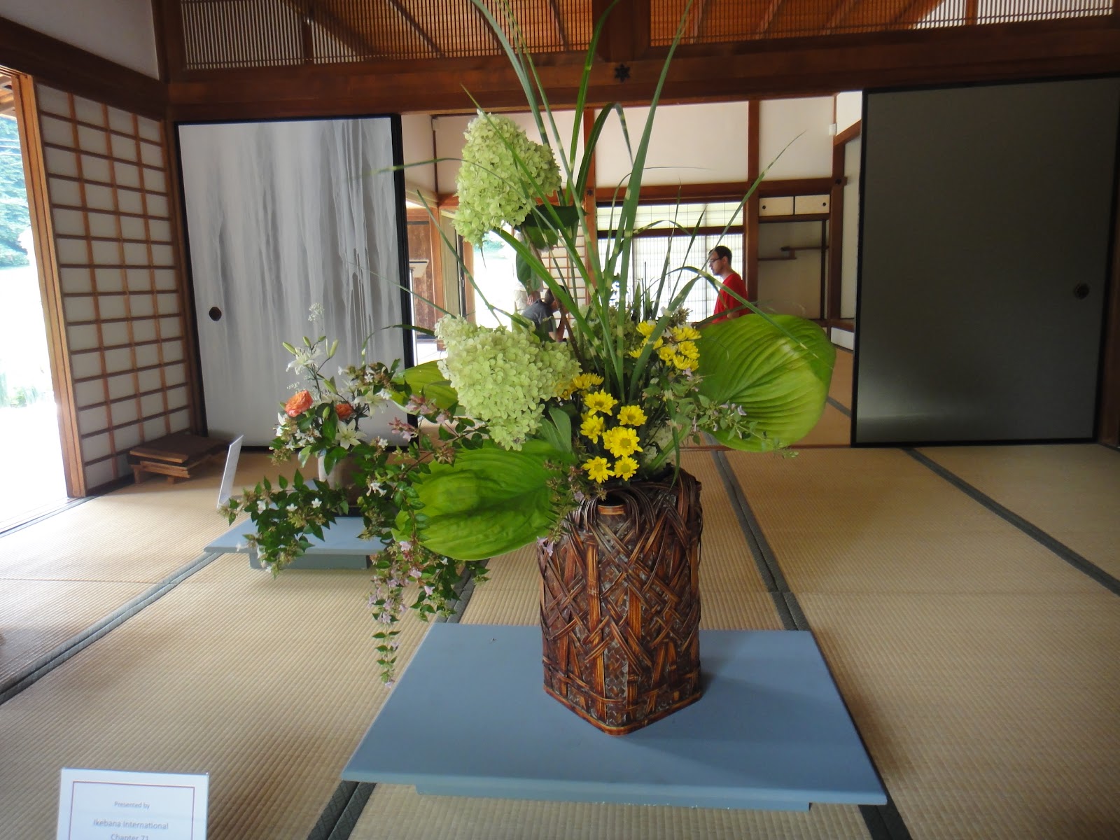 Flowers,Ikebana and I Shofuso Japanese House and Garden