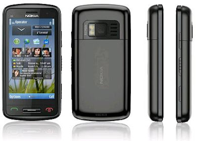 8MP Camera Touchscreen Phone Nokia C6-01