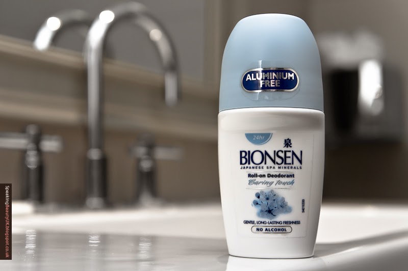 NEW Bionsen Caring Touch Deodorant Speaking Beauty UK