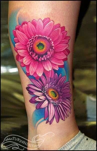 Beautiful Flower Tattoos Beautiful Flower Tattoos