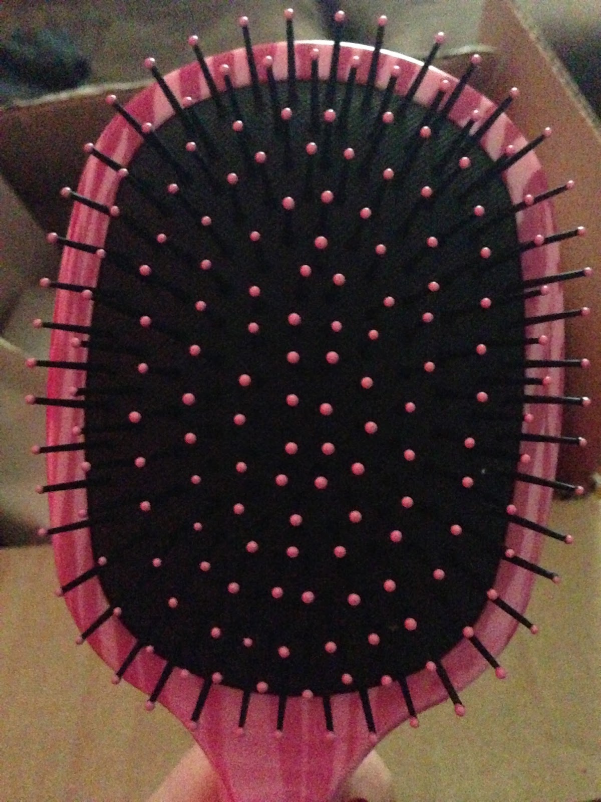 Life of a mad typer Brushlab Zebra Cushion Paddle Hair Brush Review