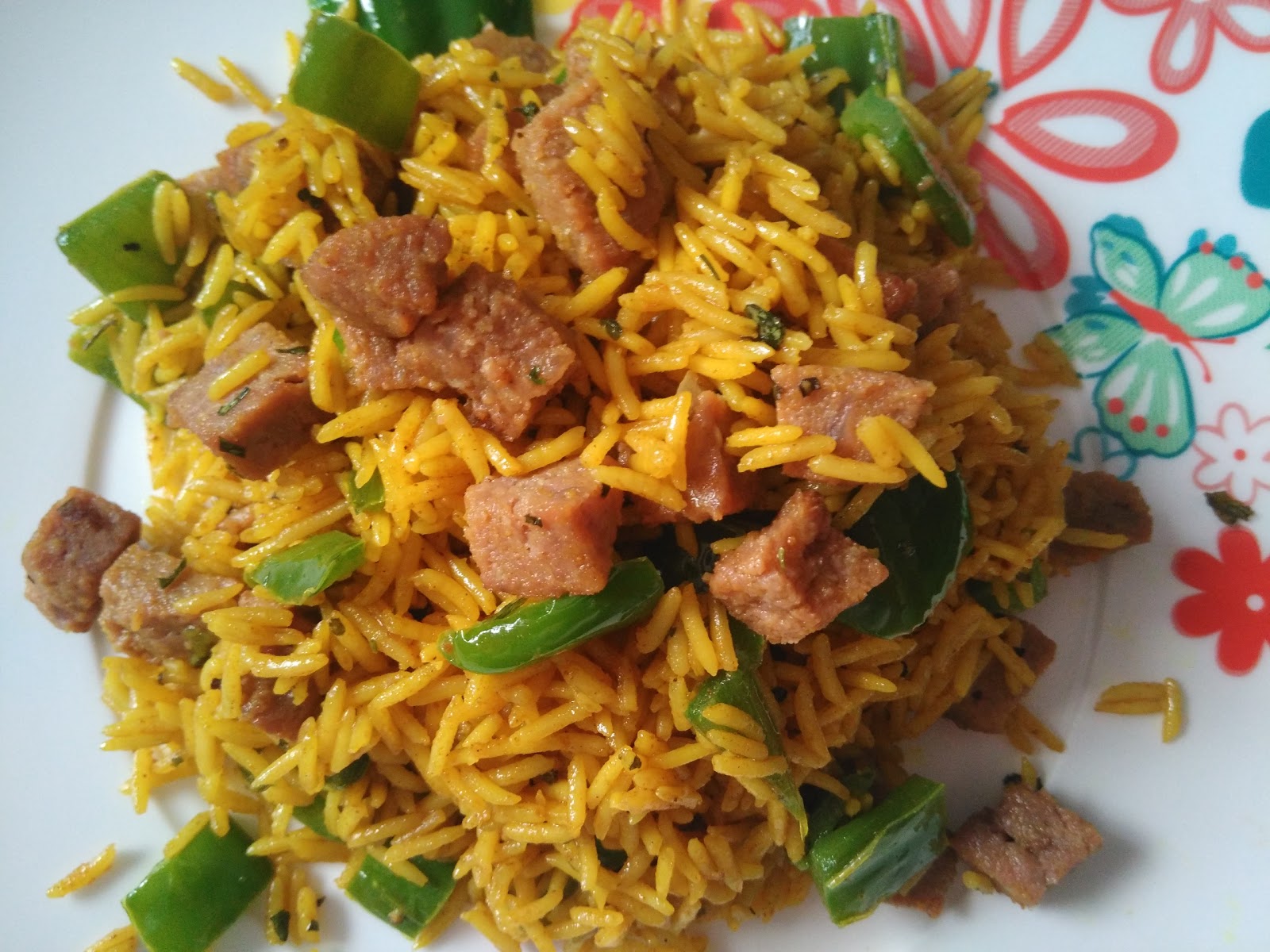 Arroz basmati con carne de kebab UN REGALO AL PALADAR