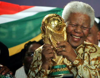 Nelson Mandela at the World Cup Nelson Mandela at the World Cup