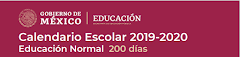 #Calendario #Escolar en pdf, #190-200 #Días. #Ciclo #Escolar #2019-2020, #Educación #Básica.