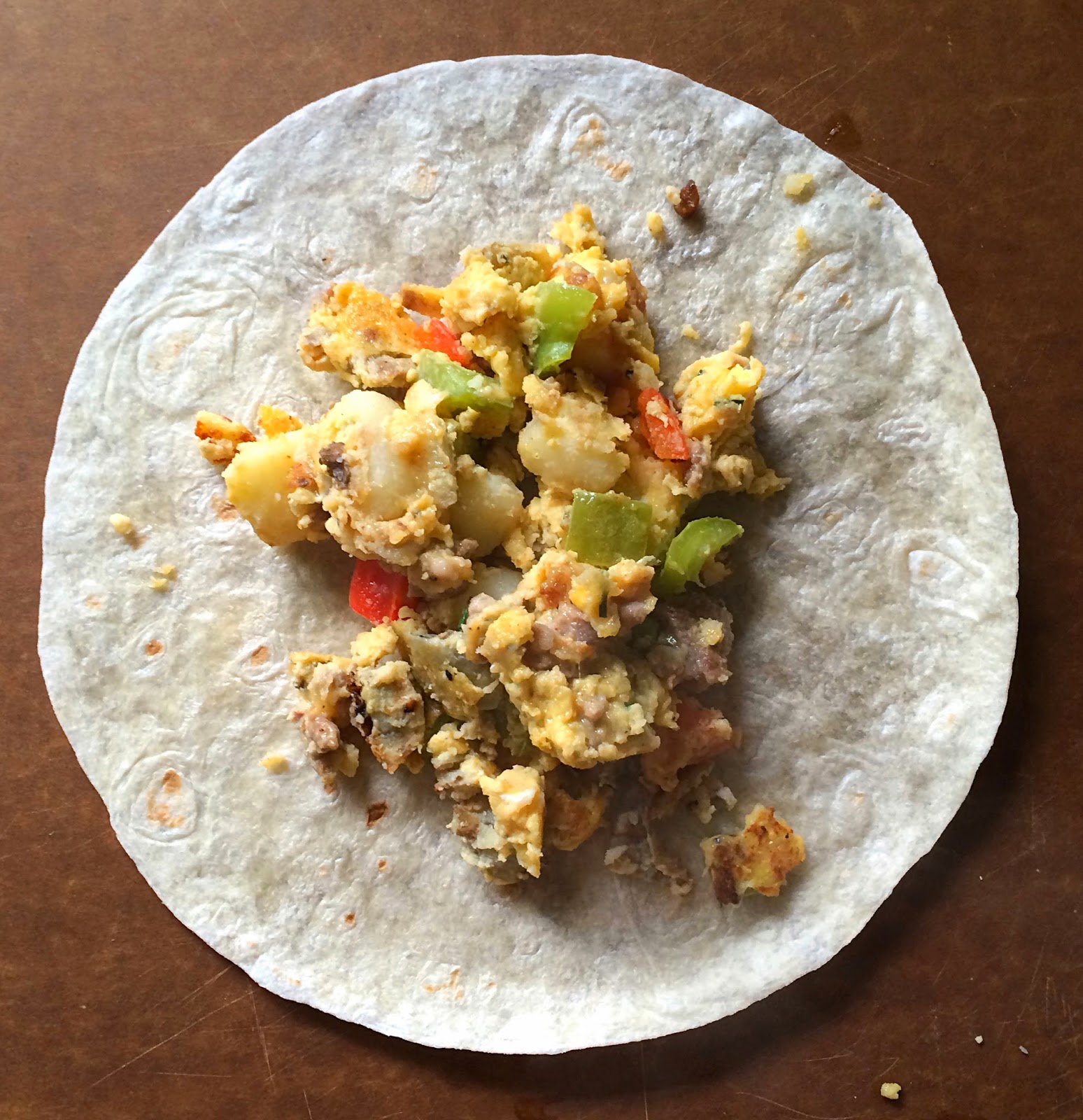 Campfire Breakfast Burritos Caity
