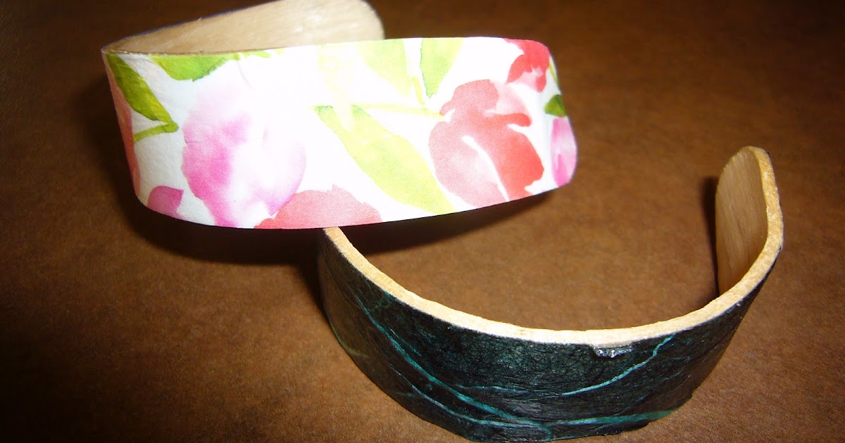 Glitter, Mud, & Duct Tape Craft Stick Bracelets