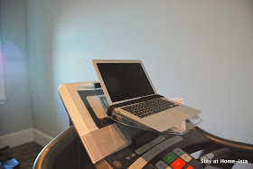 Attach your computer to your treadmill for a makeshift treadmill desk