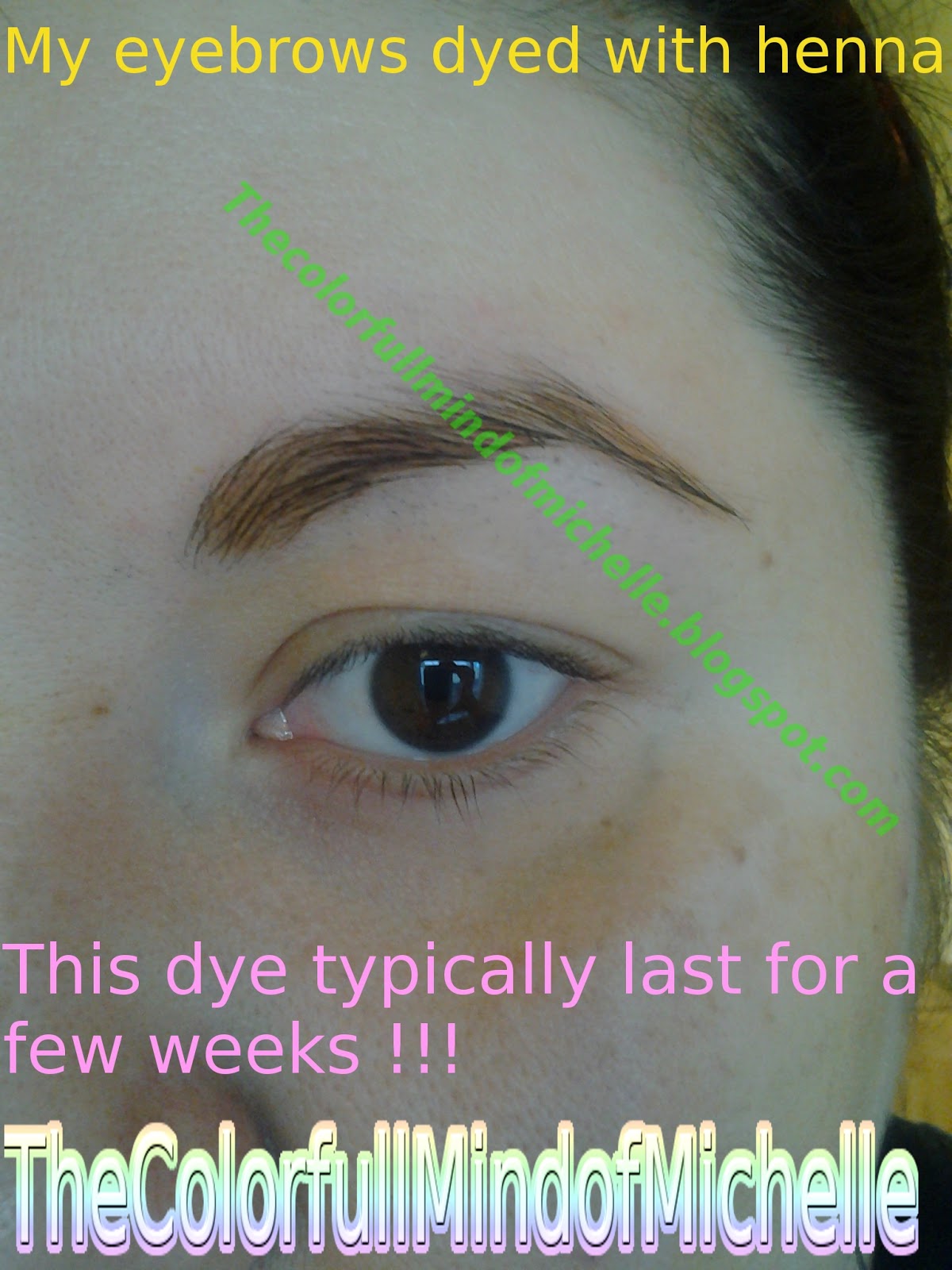 Mind Of Michelle How To Dye Eyebrows Using Henna Mind Of Michelle How To Dye Eyebrows Using Henna