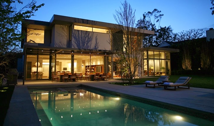 World Of Architecture Beautiful House In Brentwood By
