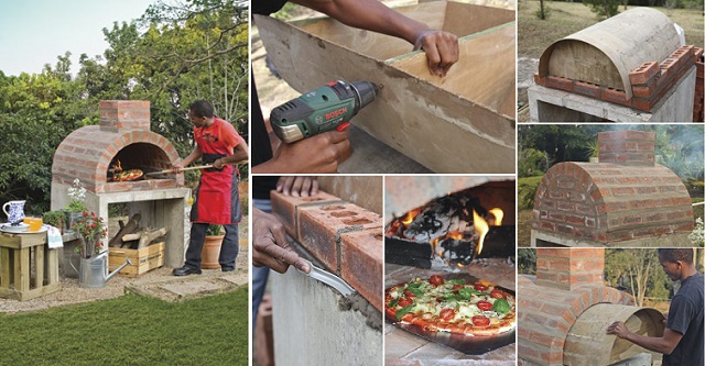 How To Build Your Own Outdoor Pizza Oven Diy Craft Projects