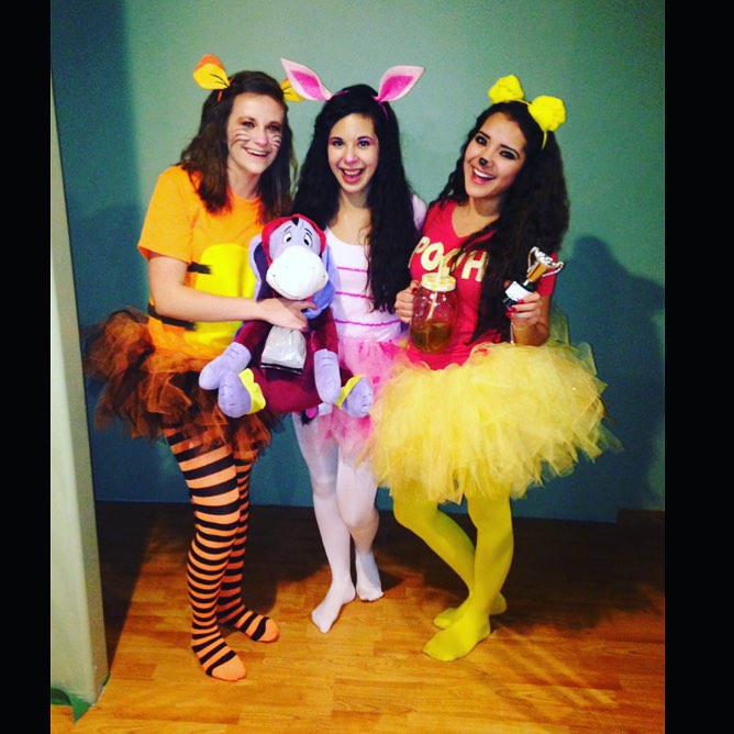 winnie the pooh costume with tutu
