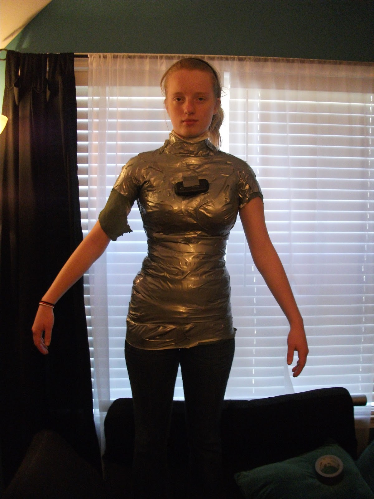 Lindsay & Lacey Tackle 101 Awesome Projects Project Duct Tape Mannequin