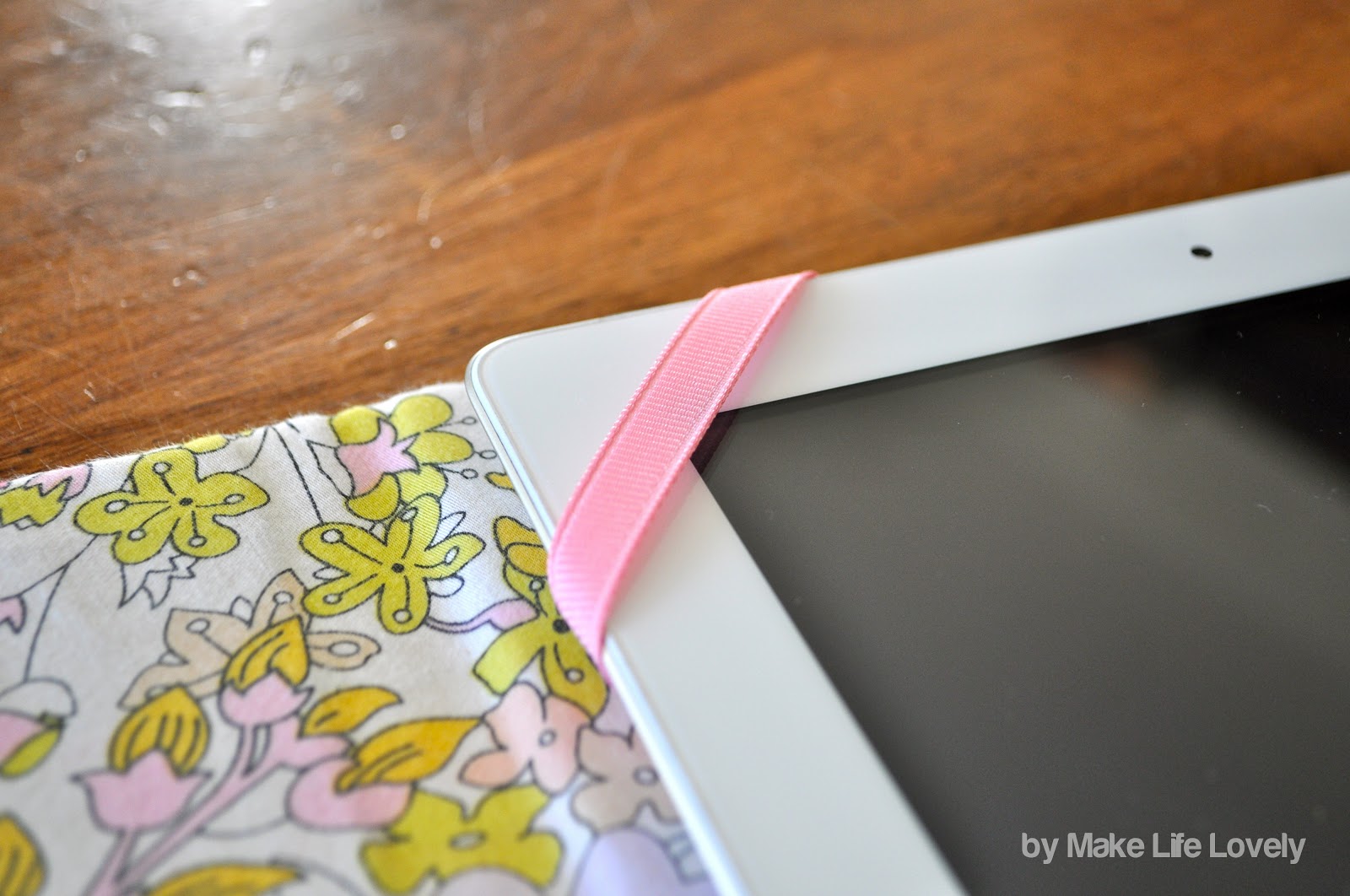 DIY iPad Case Tutorial (Made For Free Using Recycled & Upcyled