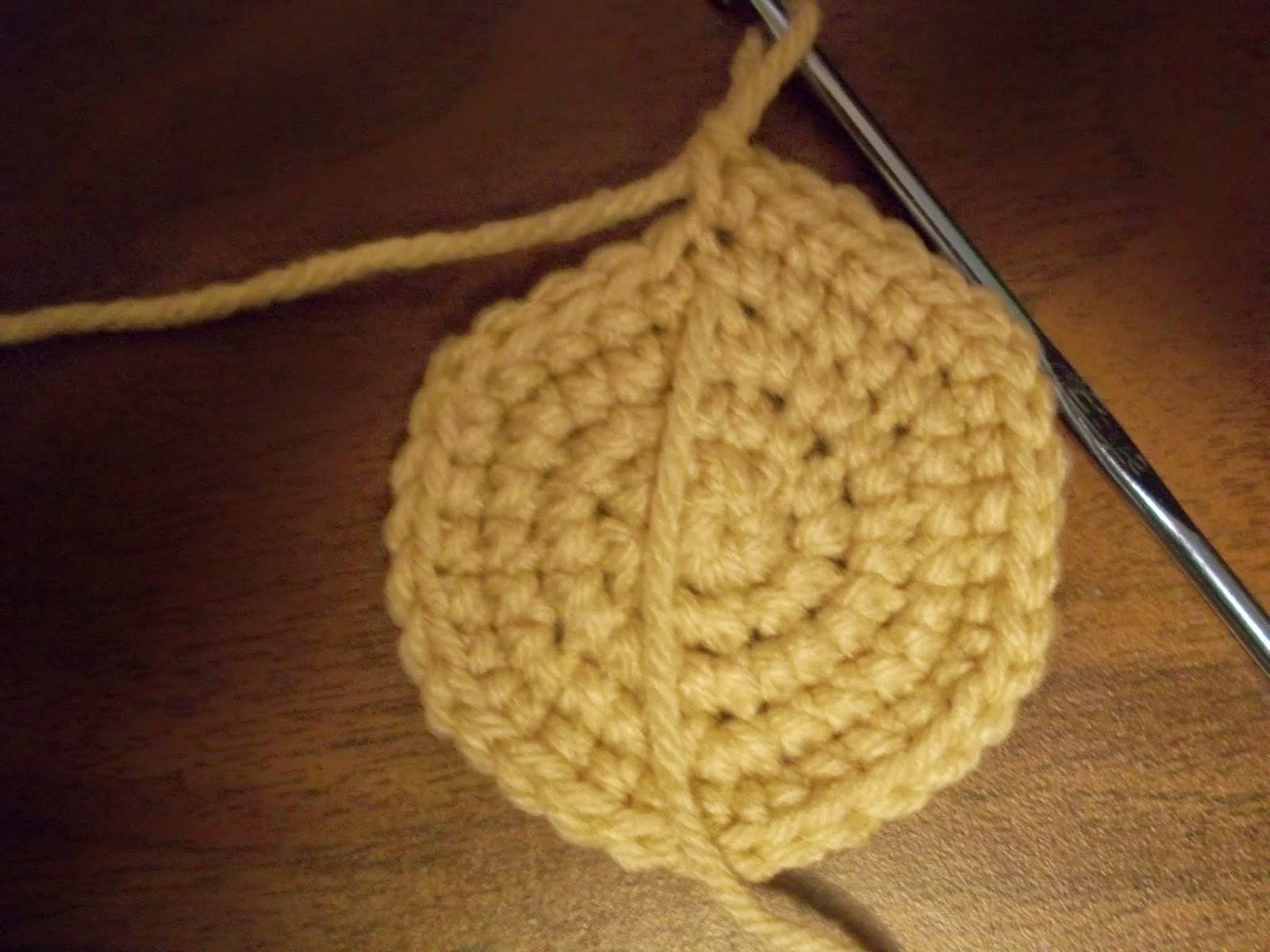... stitches, increase, single crochet in the next 5 stitches, increase in