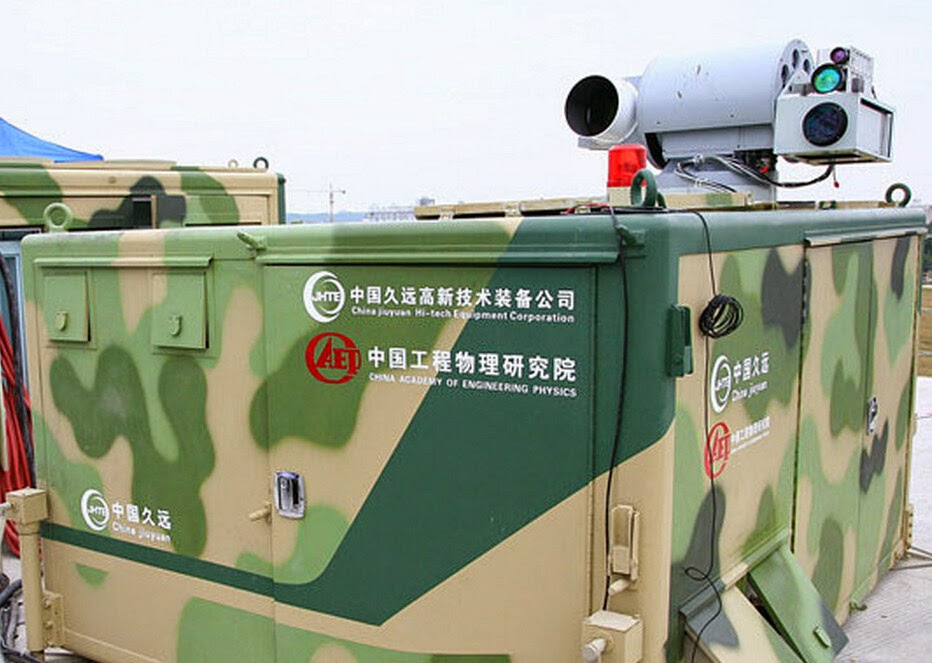الصين تنجح في اختبار منظومة دفاعية بالليزر ضد طائرات بلا طيار China's%2BJiuyuan%2BHi-Tech%2BEquipment%2BCorp%2Bdevelops%2Banti-drone%2Blaser%2B3