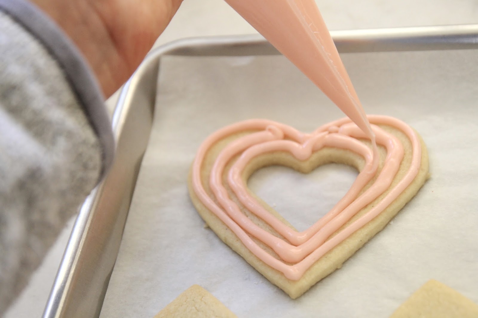 Jenny Steffens Hobick Shortbread Heart Sandwich Cookies filled with