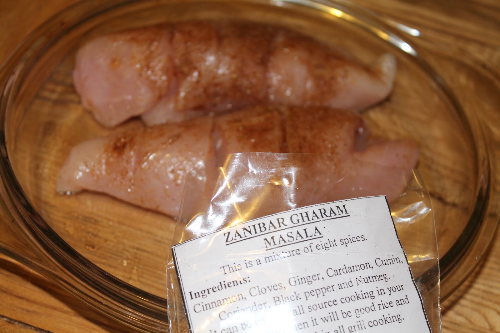 Serena's Medium Rare Swahili Chicken & Spicy Lentils