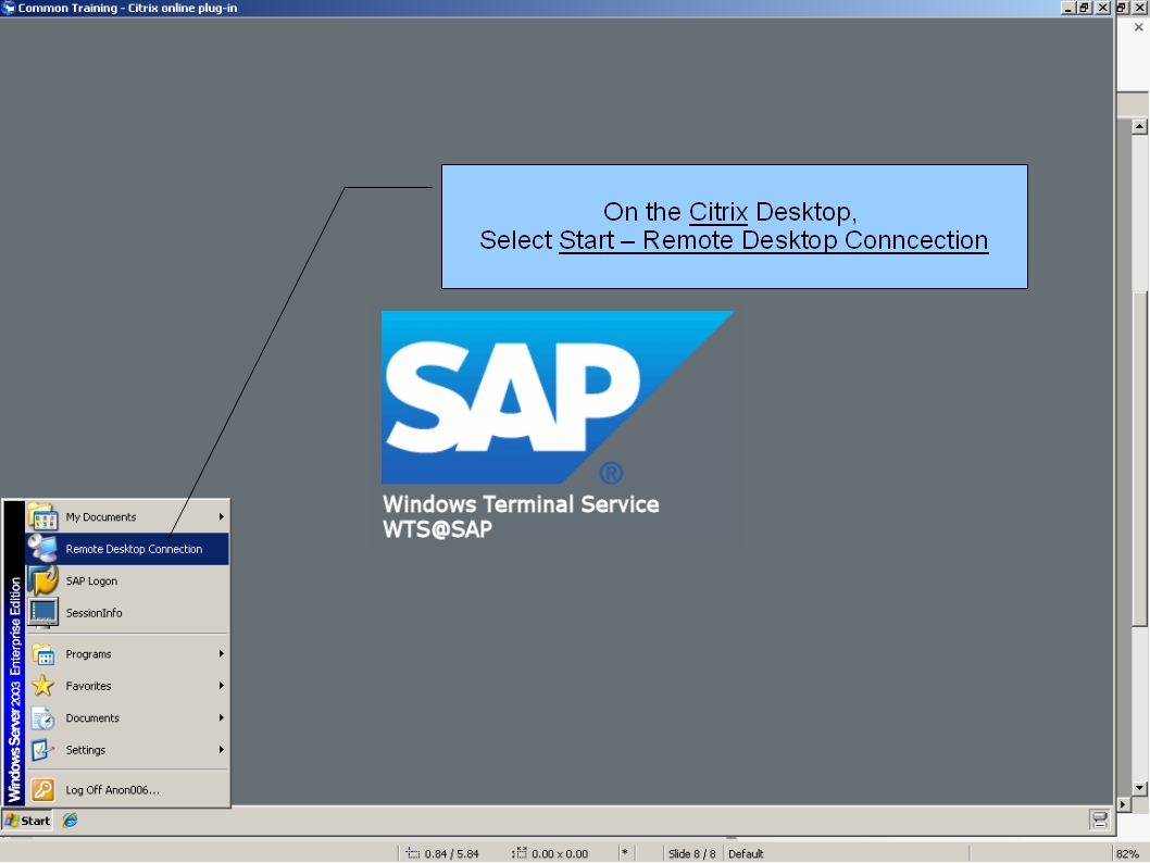 Citrix logoff script