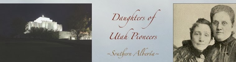 Daughters of Utah Pioneers Alberta