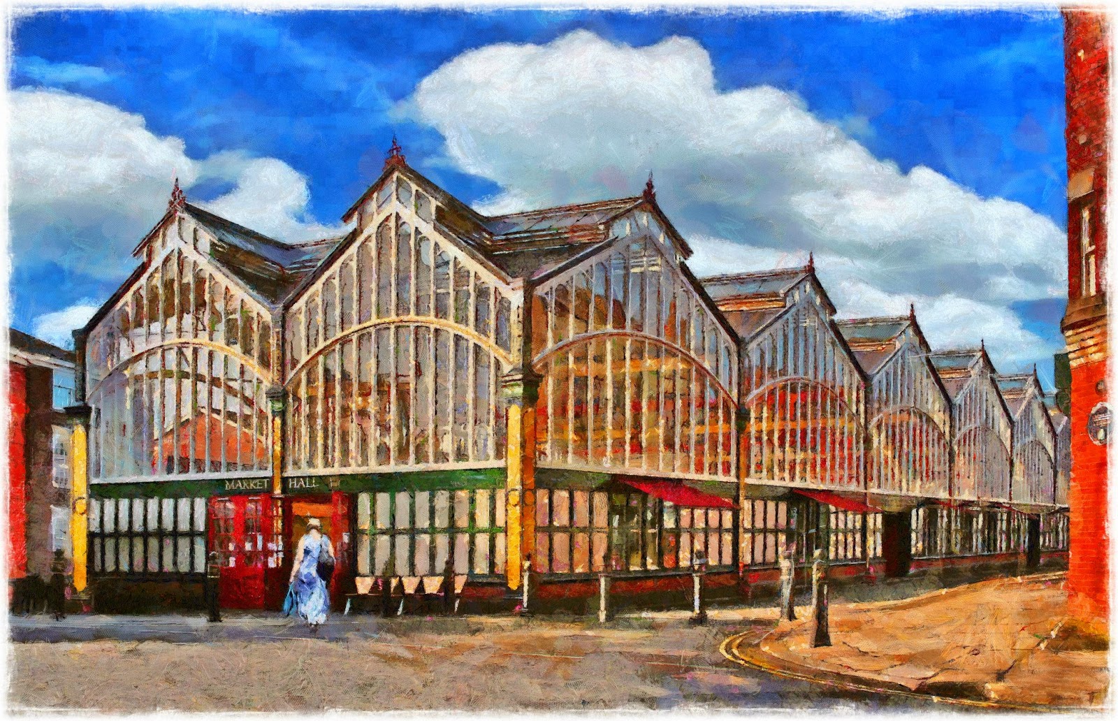 stockport market hall history