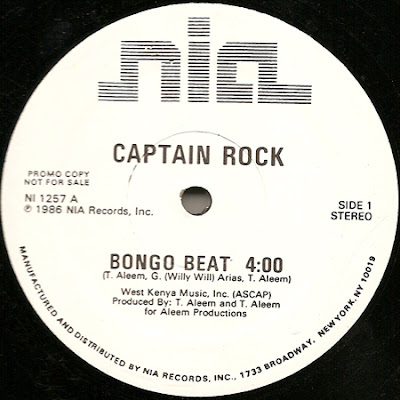 Captain Rock ‎– Bongo Beat (1986, 12'', 320)