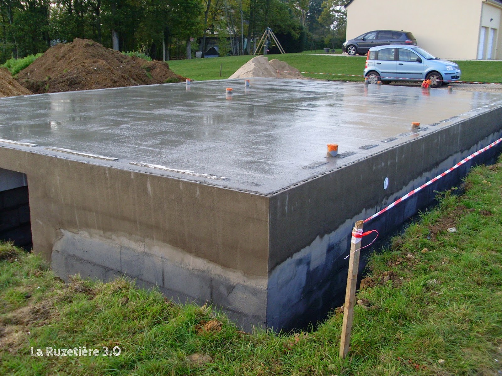 La Ruzetière 3.0 Maison Ossature Bois RT 2012 Plancher vide sanitaire 2e jour