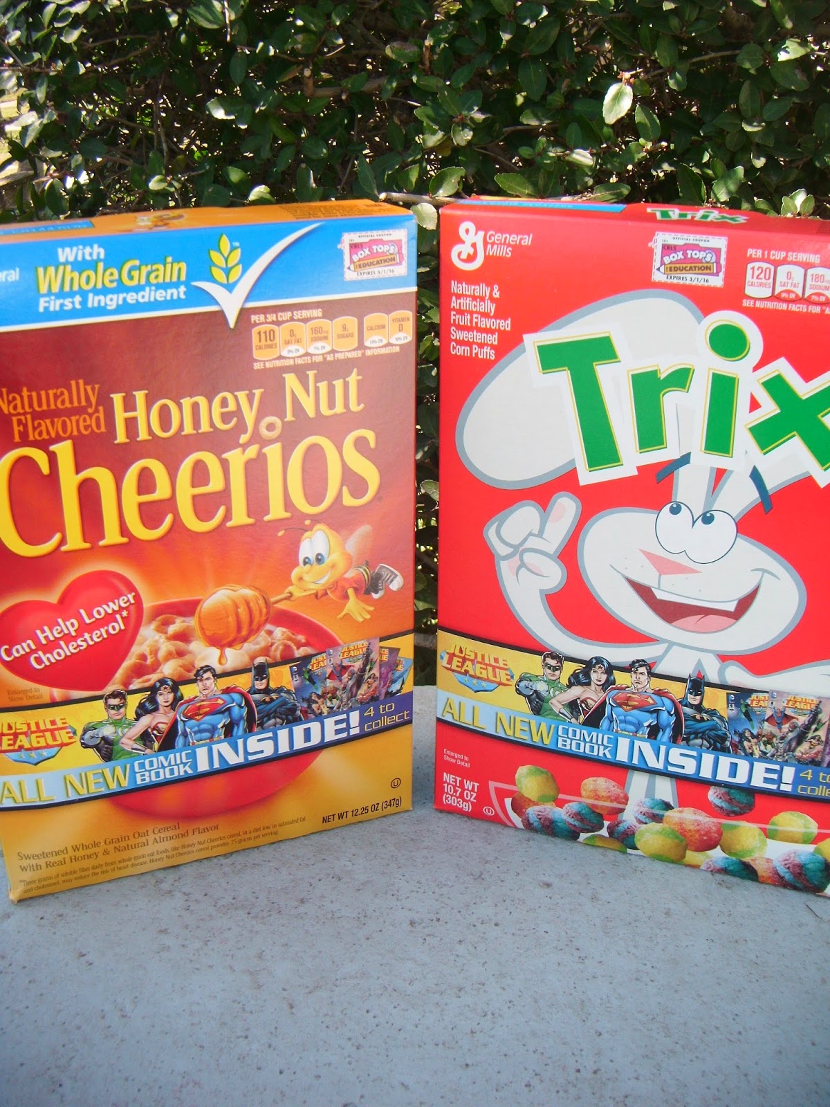 The ABCD Diaries General Mills Big G Cereals feature DC Comics for a