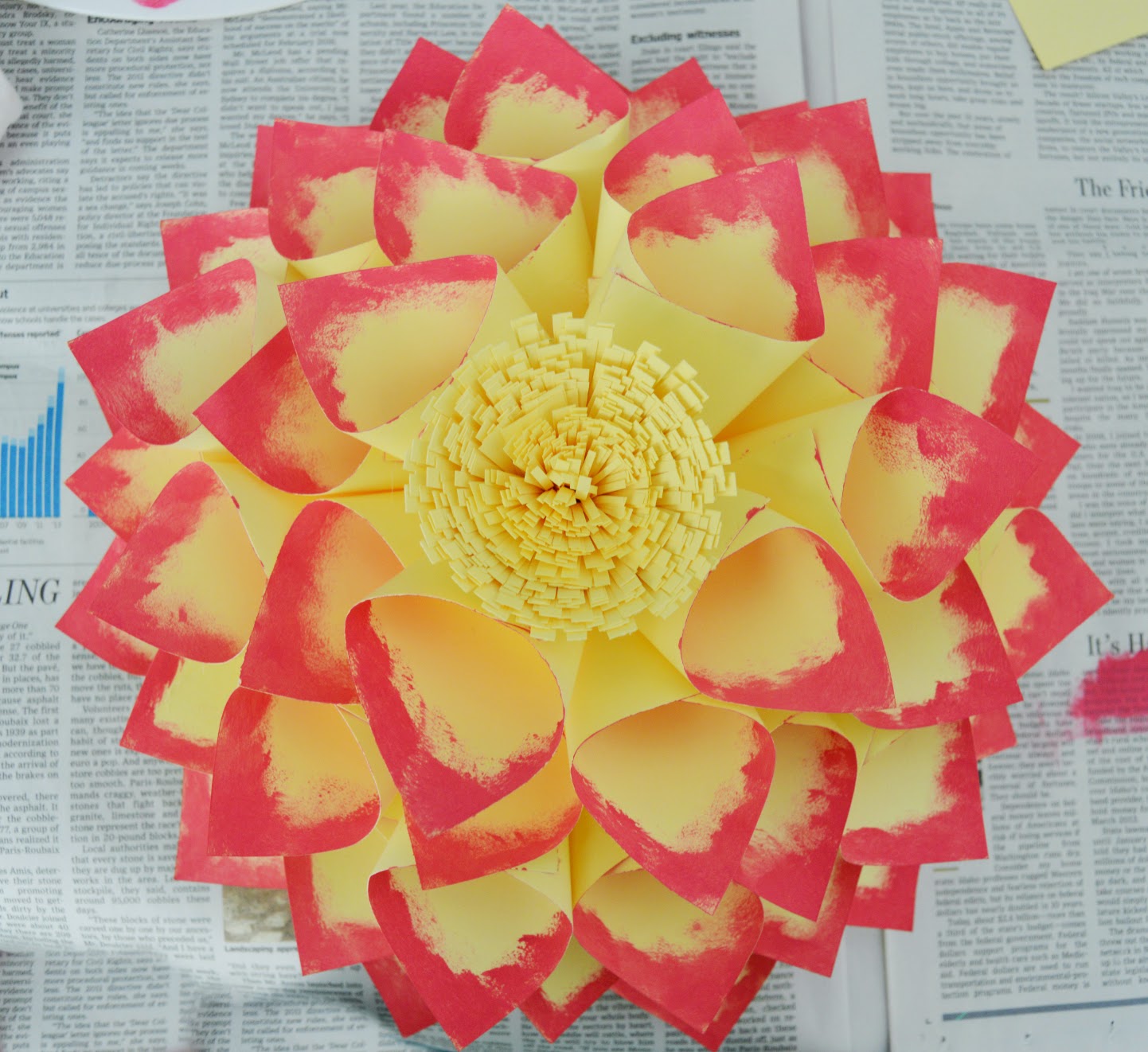 vikalpah diy paper dahlia diy paper dahlia flower