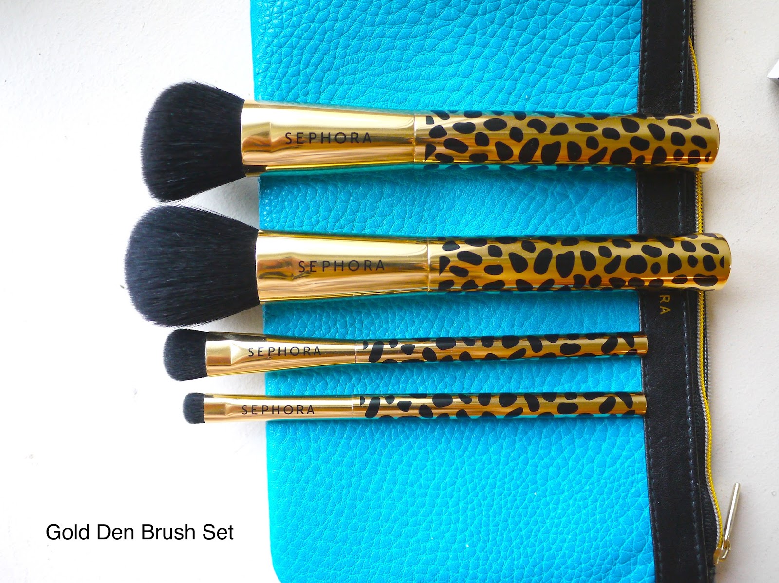 Sephora Brush Sets (Face the Day Full Face Brush Set and Gold Den
