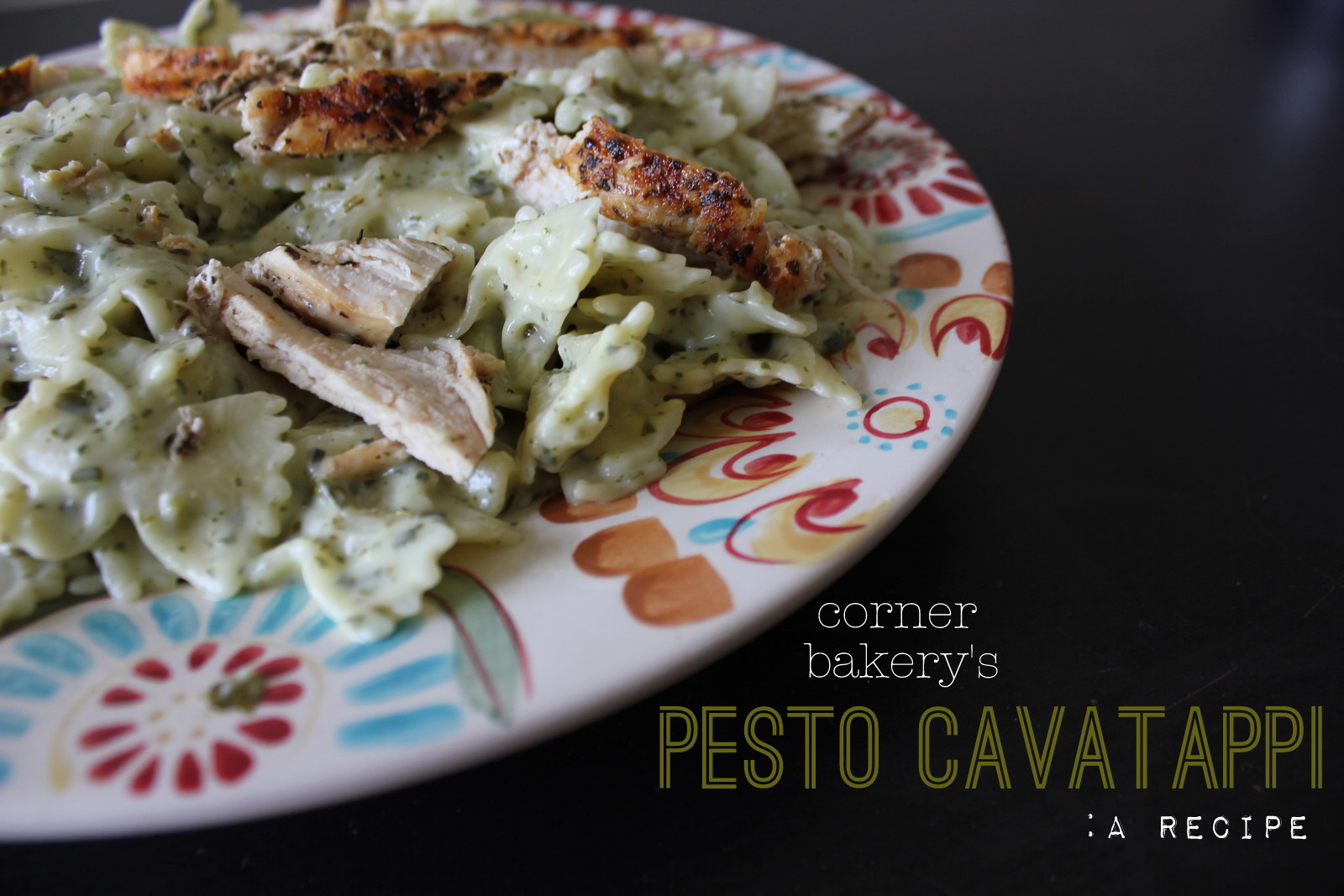 Pesto Cavatappi a recipe Sweet Verbena