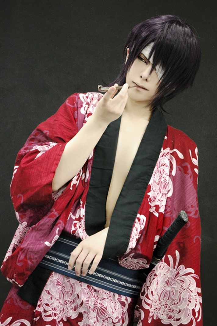 Operdion Gintama Cosplay Shinsuke Takasugi Cosplay