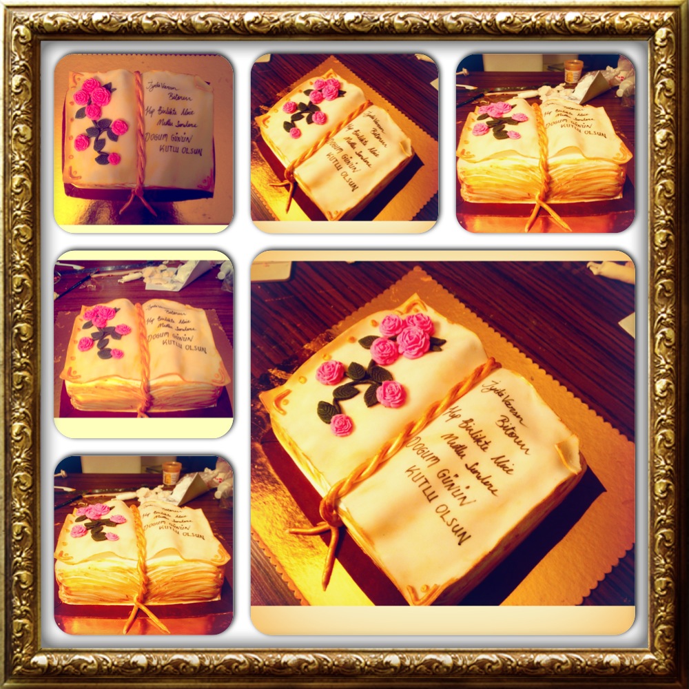 Kitap PastaButik Pasta &amp; Tasarım