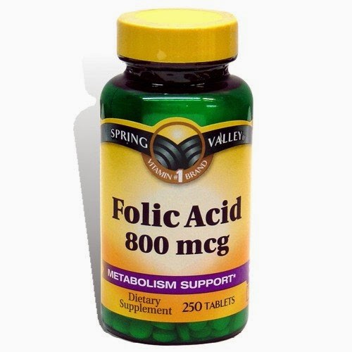 Folic acid 800 mcg for bv