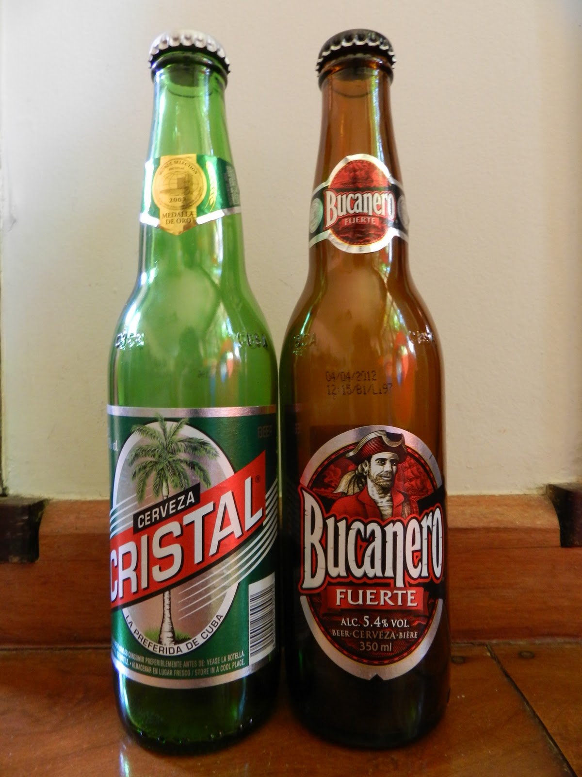 The Beer Bottles Collector Cristal and Bucanero/Cubanero Fuerte