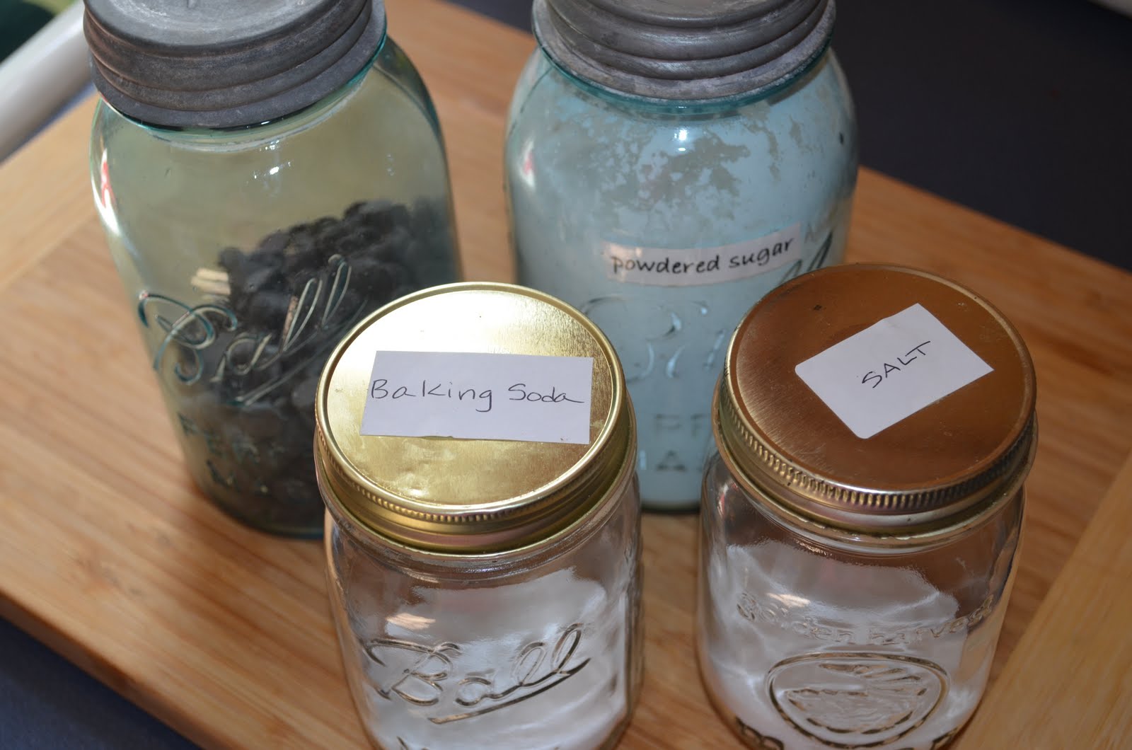 Reusing Glass Jars Kitchen Economics Family Balance Sheet