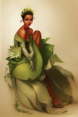 Arte digital de las princesas Disney 4