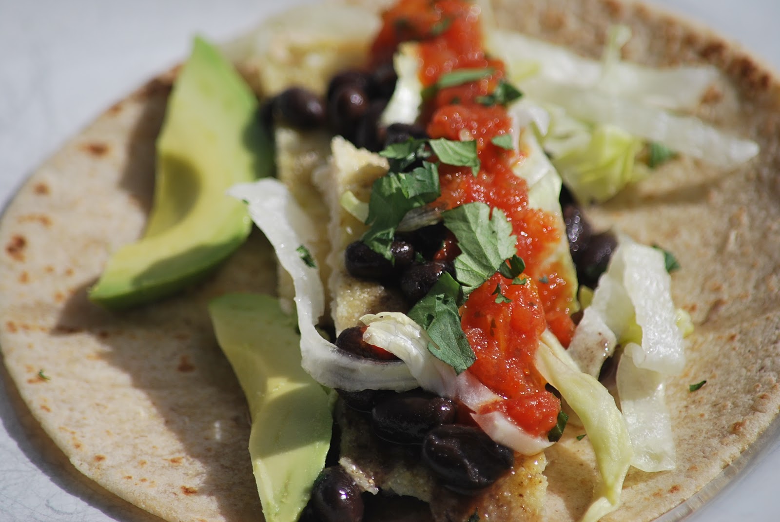 My story in recipes Trout Tacos