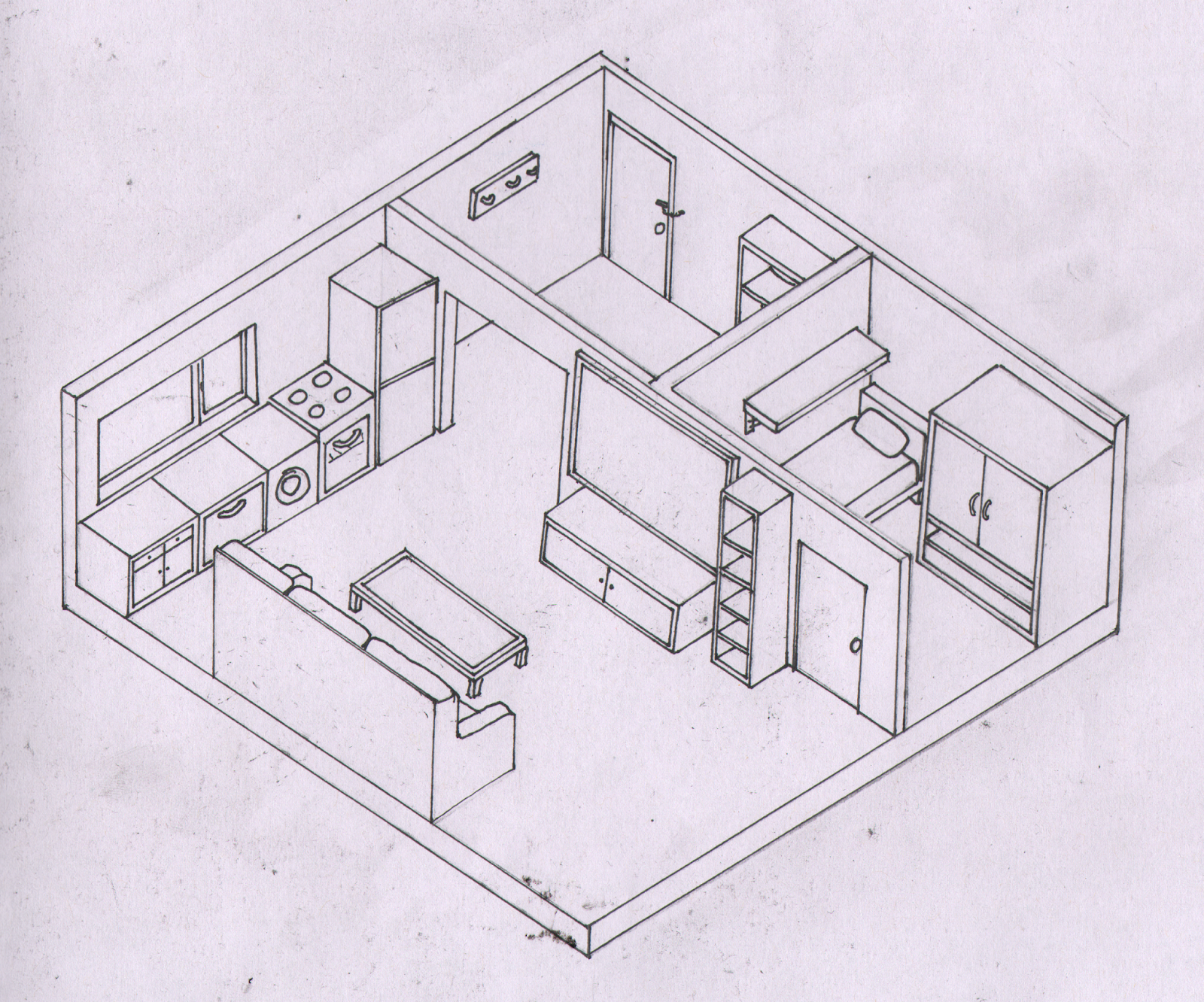Donovan Williams Int Media Games Design Unit 72 Drawing