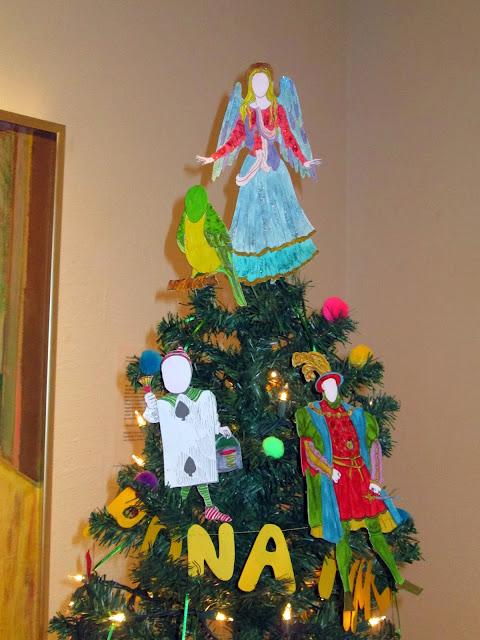 Paper Doll Christmas Tree At The Whatcom Museum By LaVera