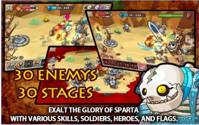 Game Strategi Taktik Perang Offline Glory Of Sparta APK Android