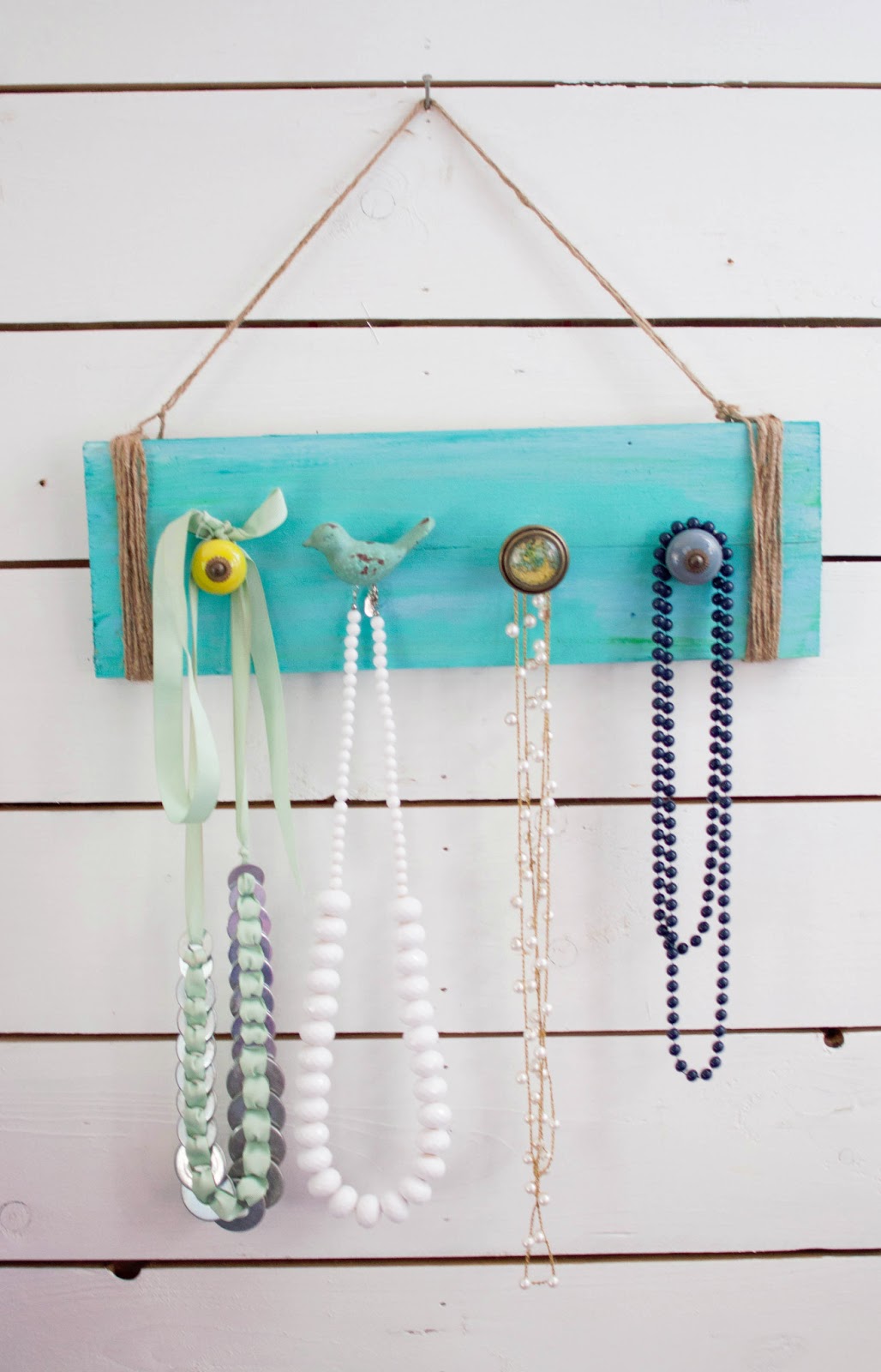 art actually diy project drawer pull jewelry hanger