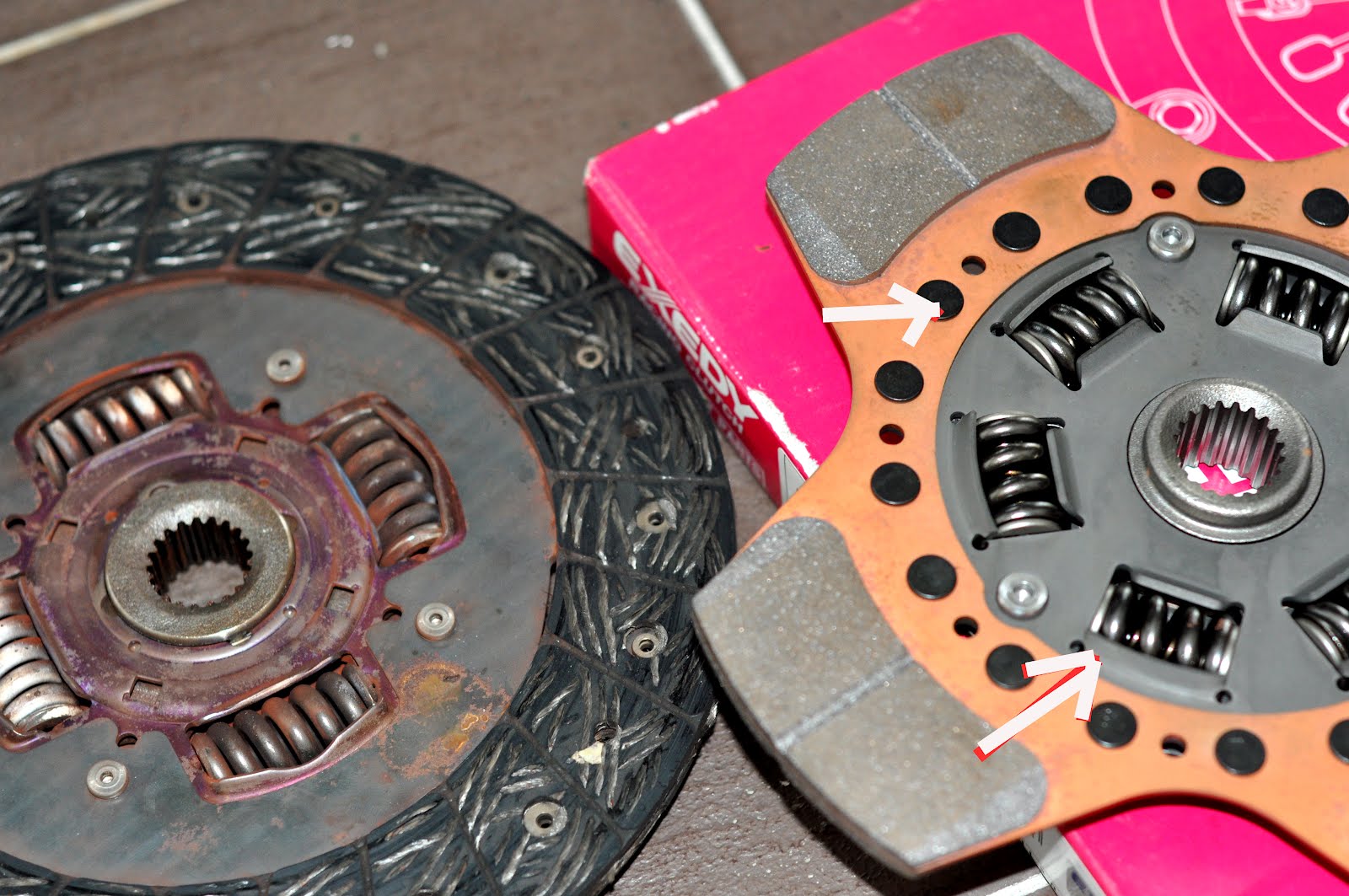 4G93T Clutch OEM vs semi race (EXEDY)