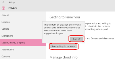 How to Stop Windows 10 from Getting Know About You,how to turn off locatio in windows 10,how to do privacy setting windows 10,windows 10 privacy setting,stop location tracking,stop tracking,stop browsing history,disable location history,Stop getting to know me,remove call history,disable account information,disable contact info,hide messages,stop notification,dont track me,windows 10 stop privacy,stop tracking,voice,writing contacts,speech